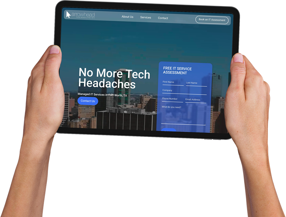 Responsive website on iPad